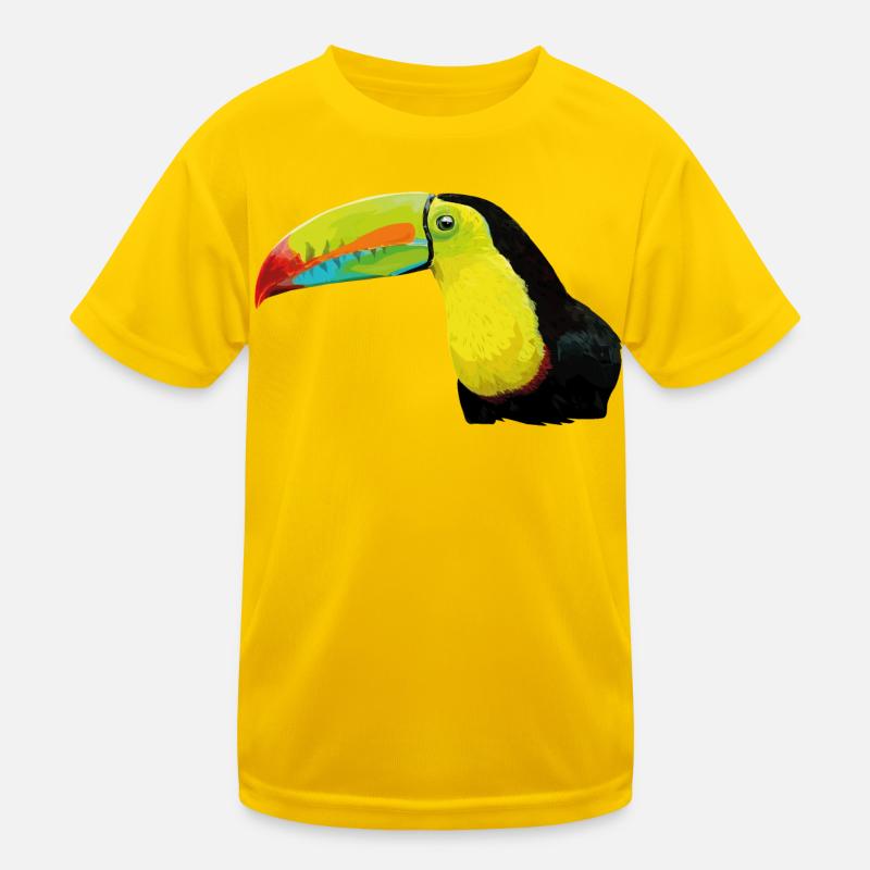 Green-billed toucan Kids Functional T-Shirt