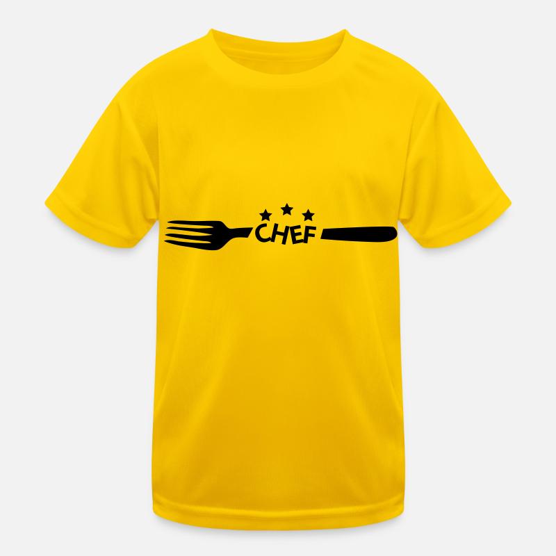 fourchette chef T-shirt sport Enfant