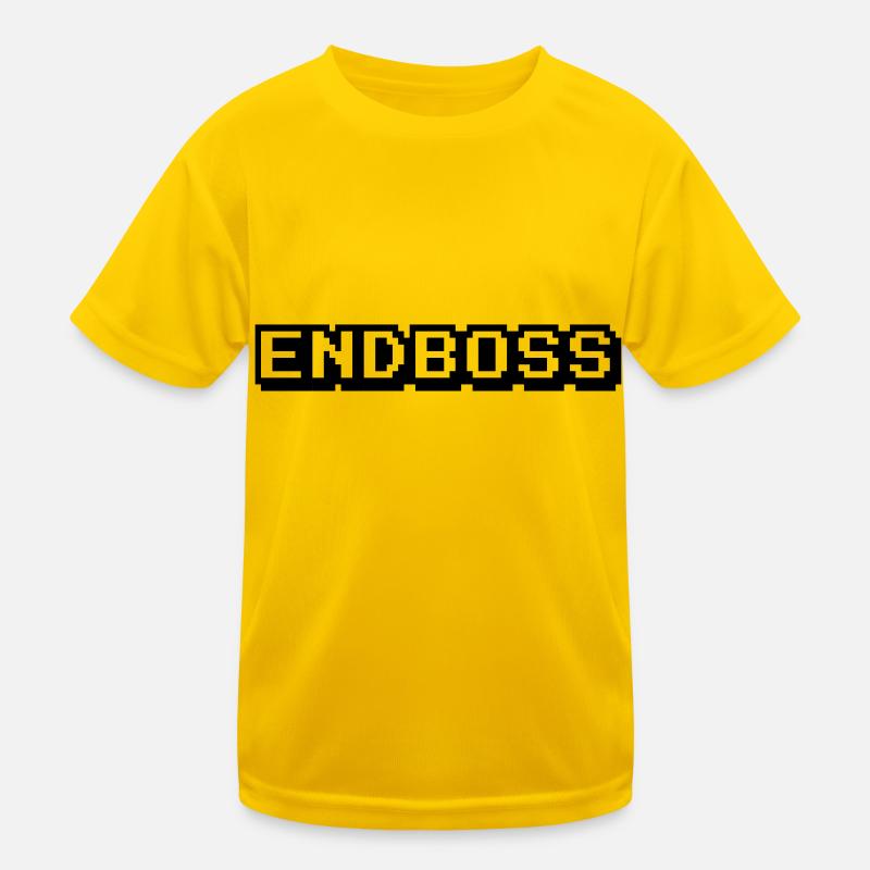 Endboss Kinder Funktions-T-Shirt