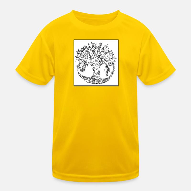 Baum des Lebens Kinder Funktions-T-Shirt