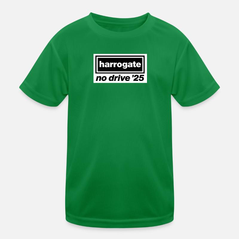 Harrogate No Drive ‘25 Kids Functional T-Shirt