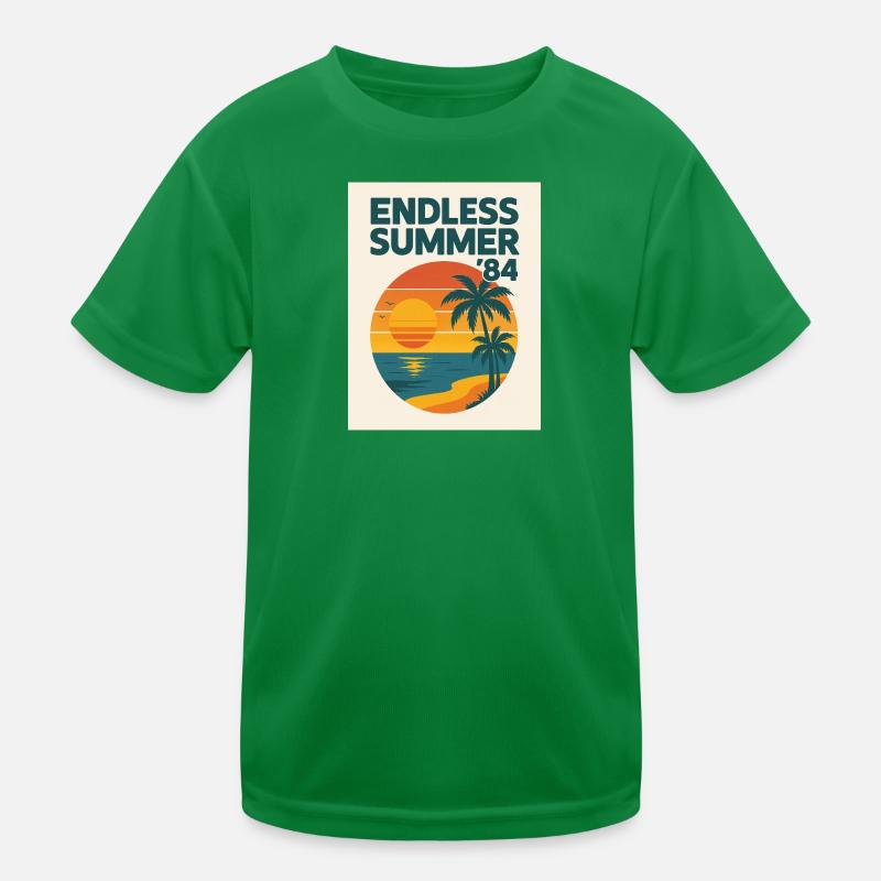 Endless Summer '84 Kinder Funktions-T-Shirt