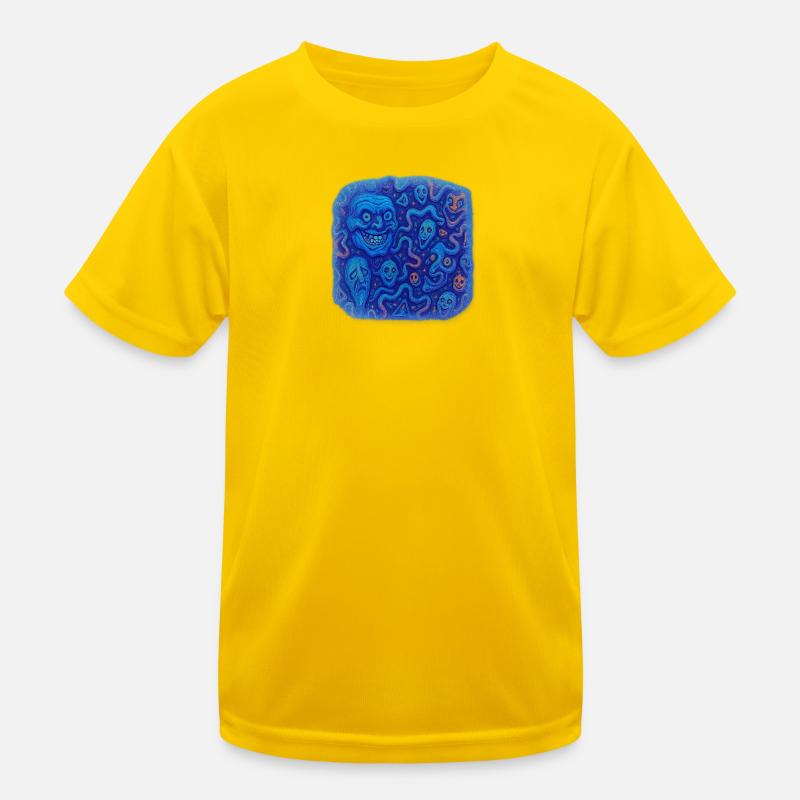 Zwinkerndes Chaos Kinder Funktions-T-Shirt