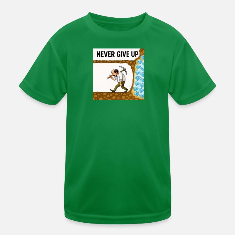 N’abandonnez jamais T-shirt sport Enfant