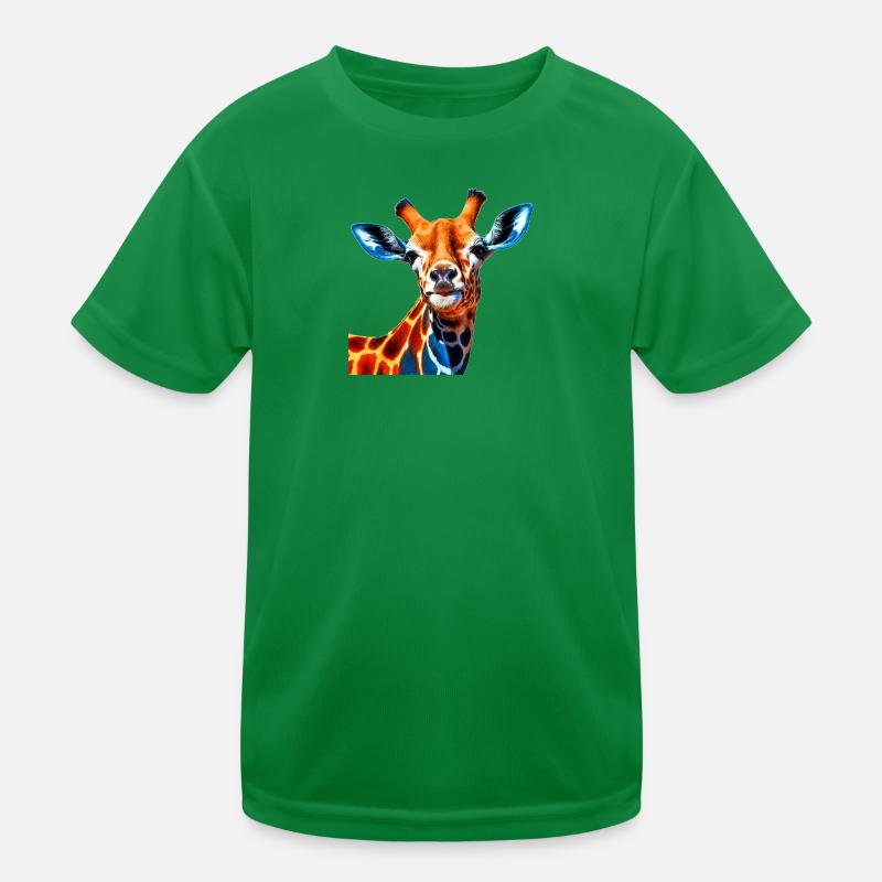 Giraffa - Giraffe Kinder Funktions-T-Shirt