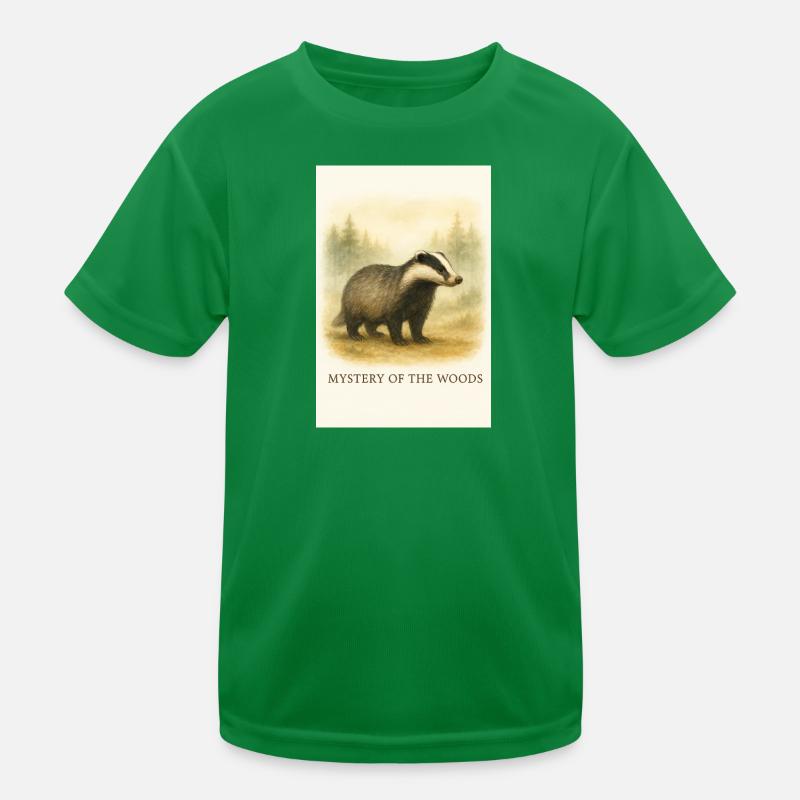 Le mystère du blaireau de forêt T-shirt sport Enfant