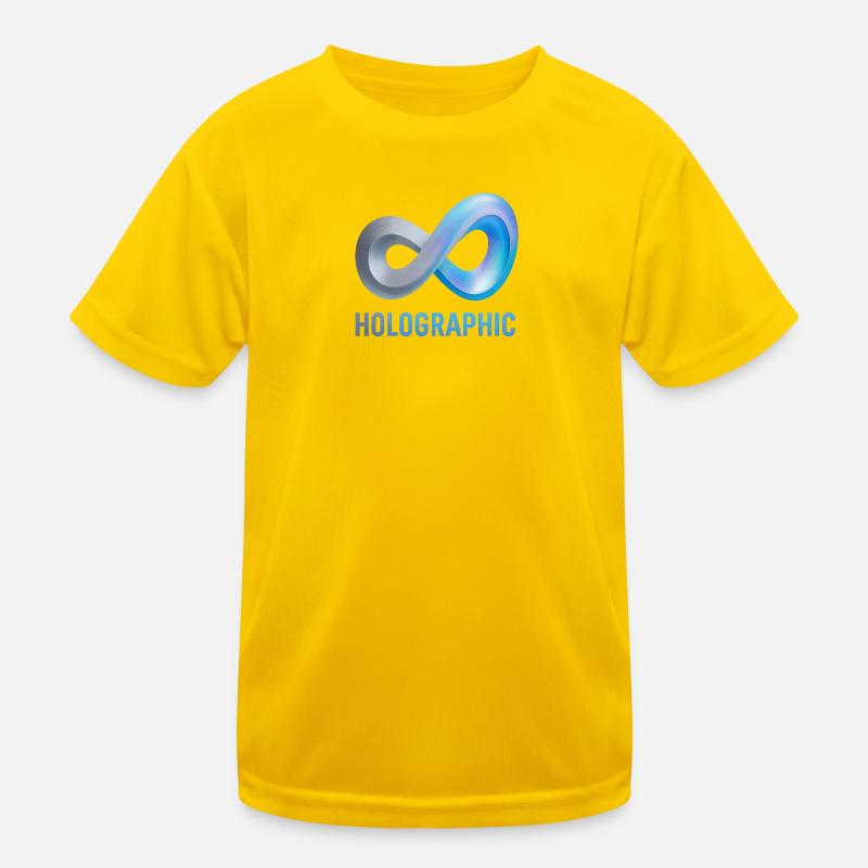 Holografische Unendlichkeit Loop Kinder Funktions-T-Shirt