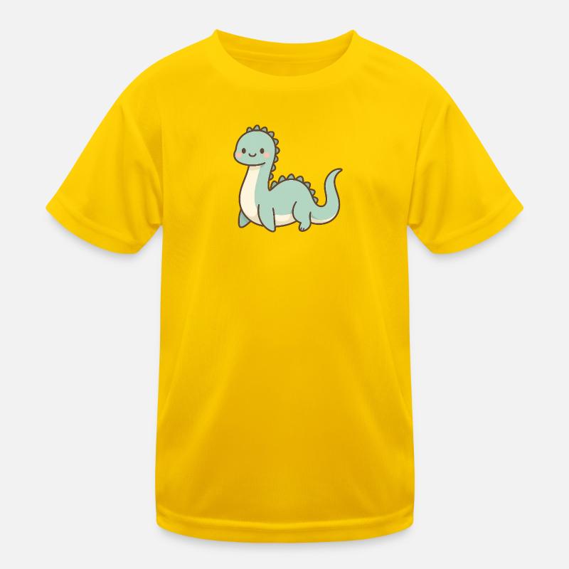 Monstre du Loch Ness pastel mignon T-shirt sport Enfant