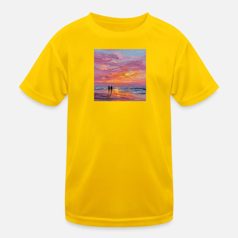 sunset Kids Functional T-Shirt