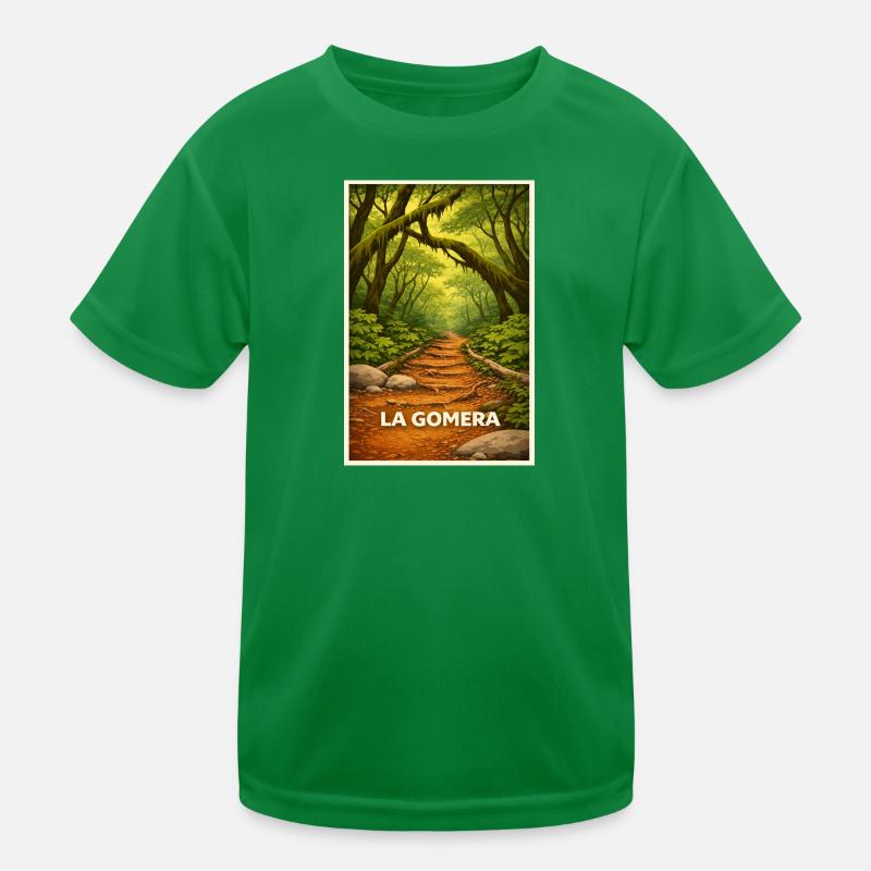 Laurel Forest Gomera Kids Functional T-Shirt