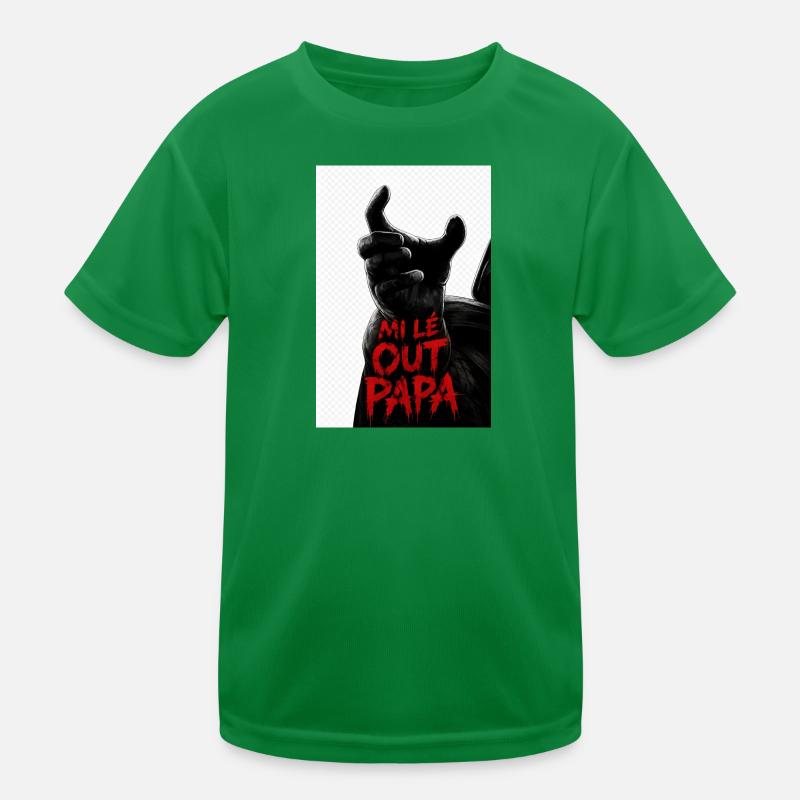 Mi lé out dad 974 Kids Functional T-Shirt