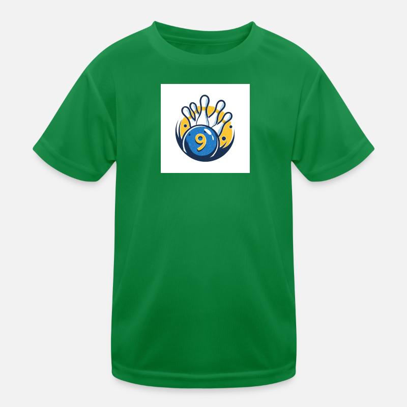 Ninpin Bowling Kinder Funktions-T-Shirt
