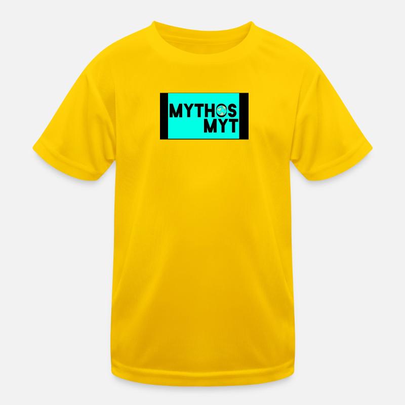 Mythos Mythos Globus Kinder Funktions-T-Shirt