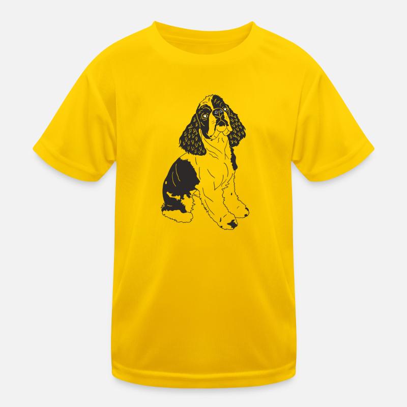 Cocker Spaniel Kinder Funktions-T-Shirt