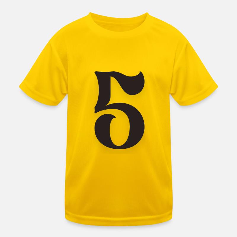 5 Kids Functional T-Shirt