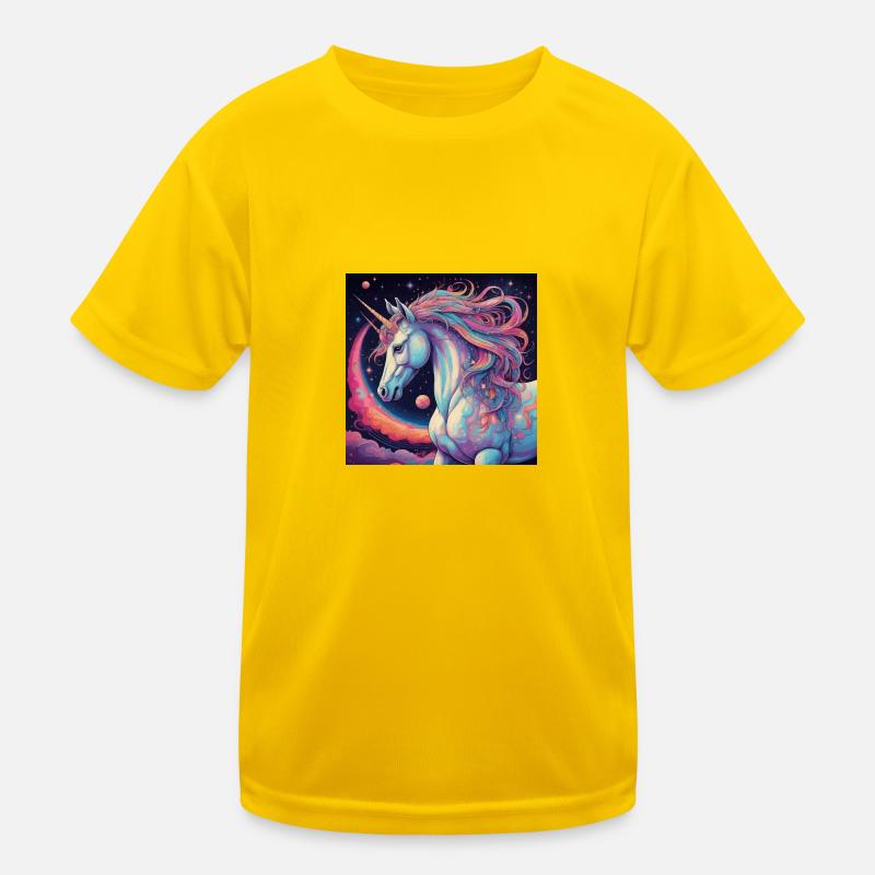 Unicorn Kids Functional T-Shirt