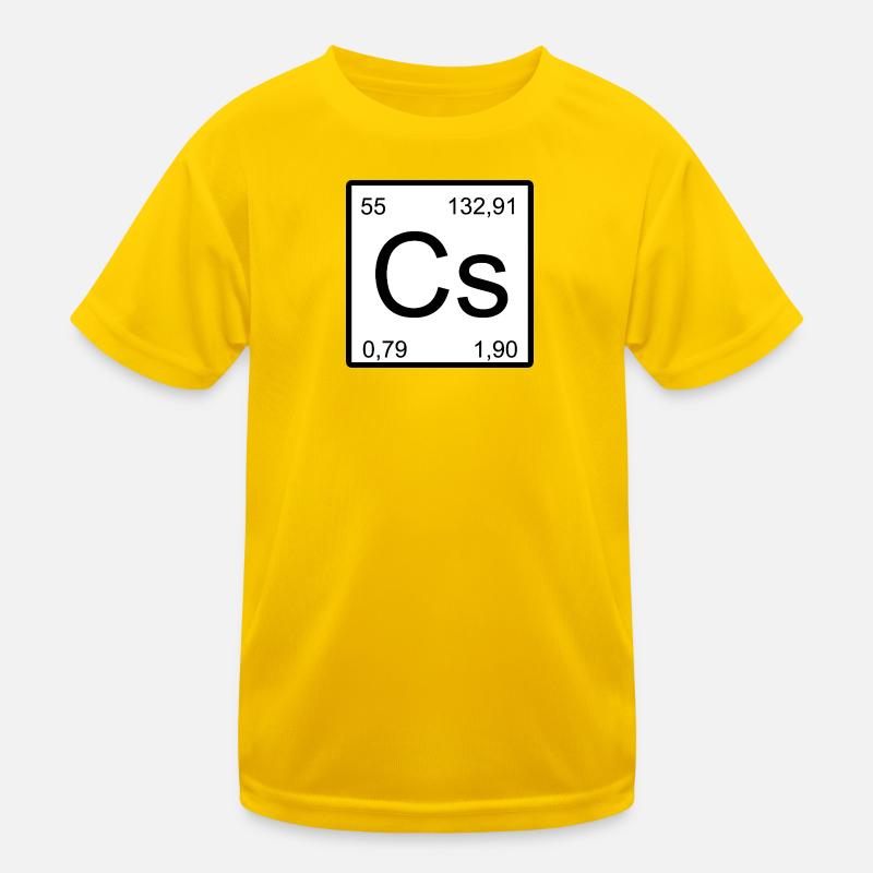 Cesium Element Square Kids Functional T-Shirt