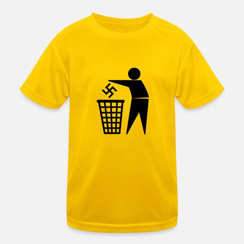 Antifa Kinder Funktions-T-Shirt