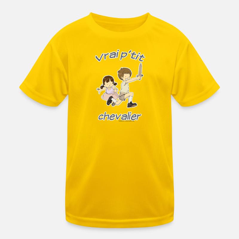 Vrai p'tit chevalier T-shirt sport Enfant