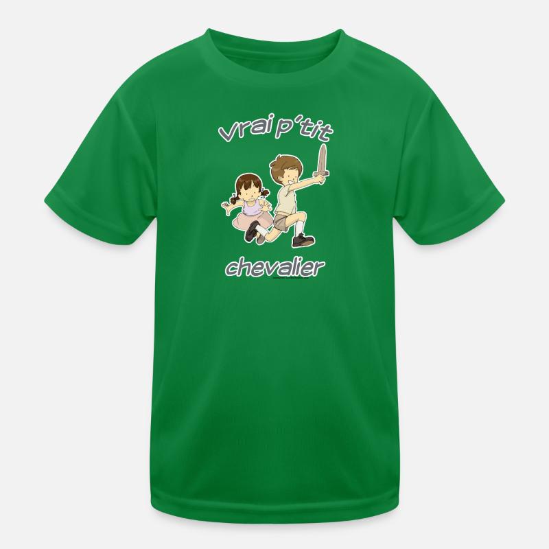 Echter kleiner Ritter Kinder Funktions-T-Shirt