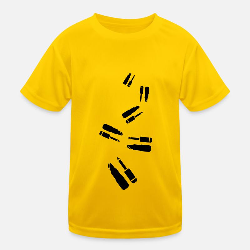 Make Up Cosmetics Icon Kids Functional T-Shirt