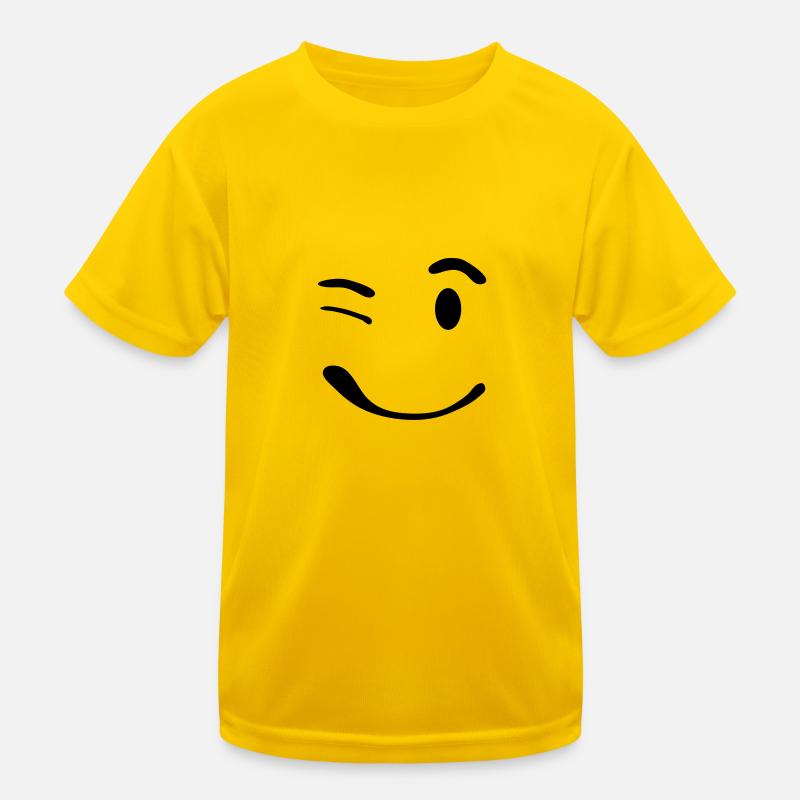 smile_1_f2 Kinder Funktions-T-Shirt
