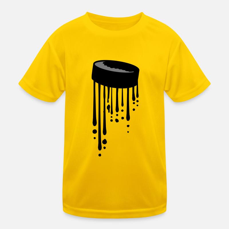 Puck Drops Graffiti Kids Functional T-Shirt