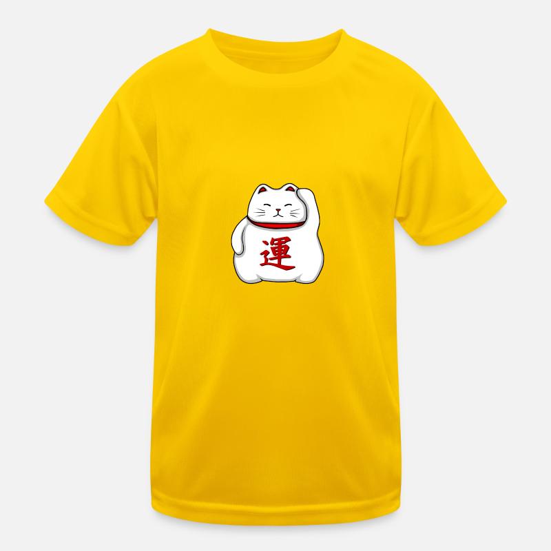 Maneki neko- T-shirt sport Enfant