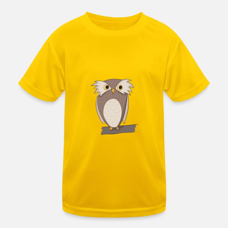 Hibou Comic T-shirt sport Enfant