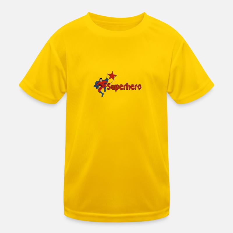 Superhero Comic Superheld - Ideale Geschenkidee Kinder Funktions-T-Shirt