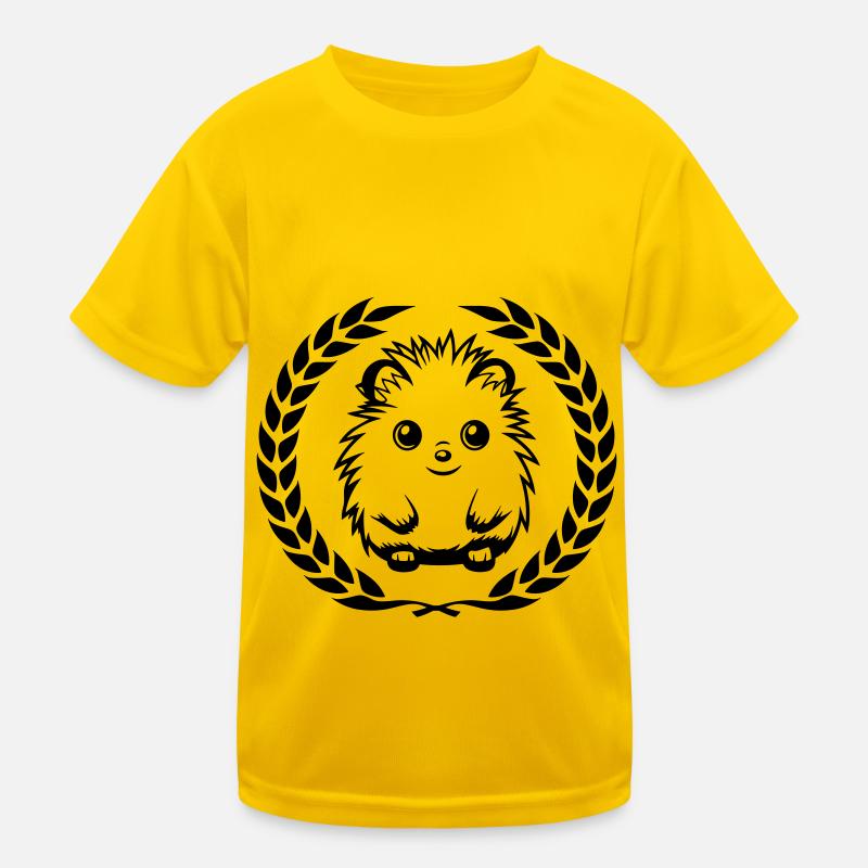 Hedgehog Cute Cute Baby Kids Functional T-Shirt