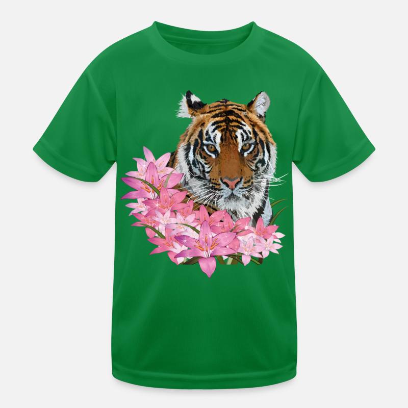 Bengal tiger Kids Functional T-Shirt