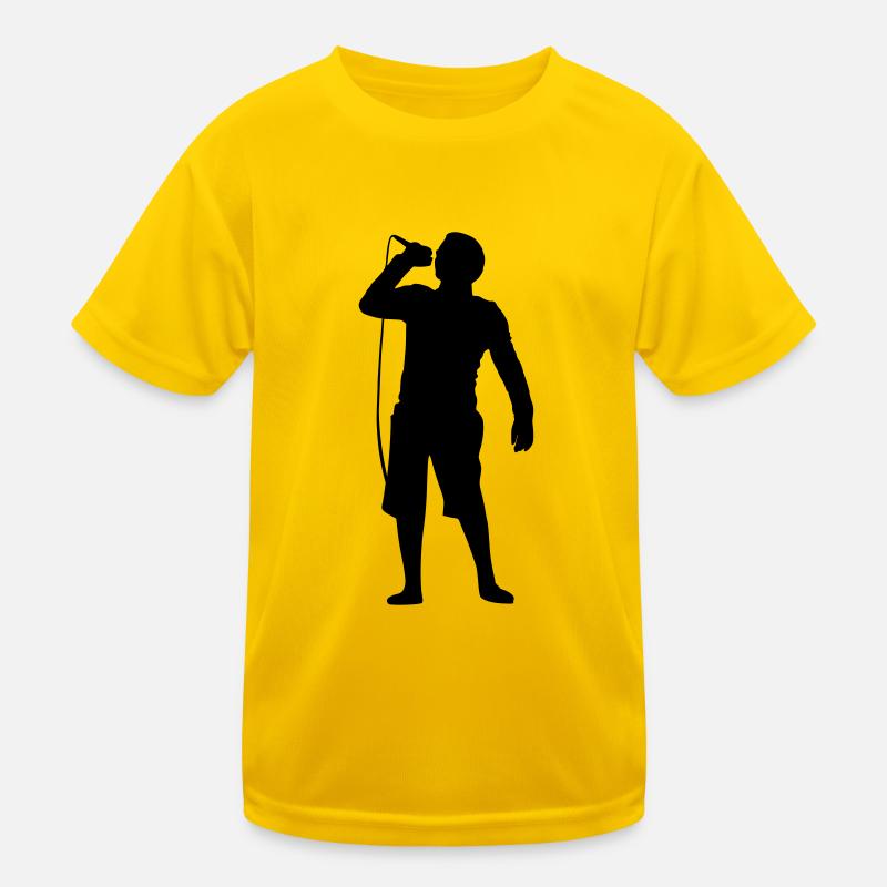 Mann Mikro Kinder Funktions-T-Shirt