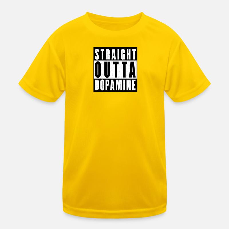 Dopamine Boost Bold Typography Kids Functional T-Shirt