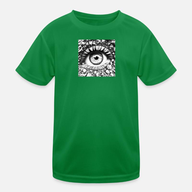 Œil de pierre : Vue dans les profondeurs T-shirt sport Enfant