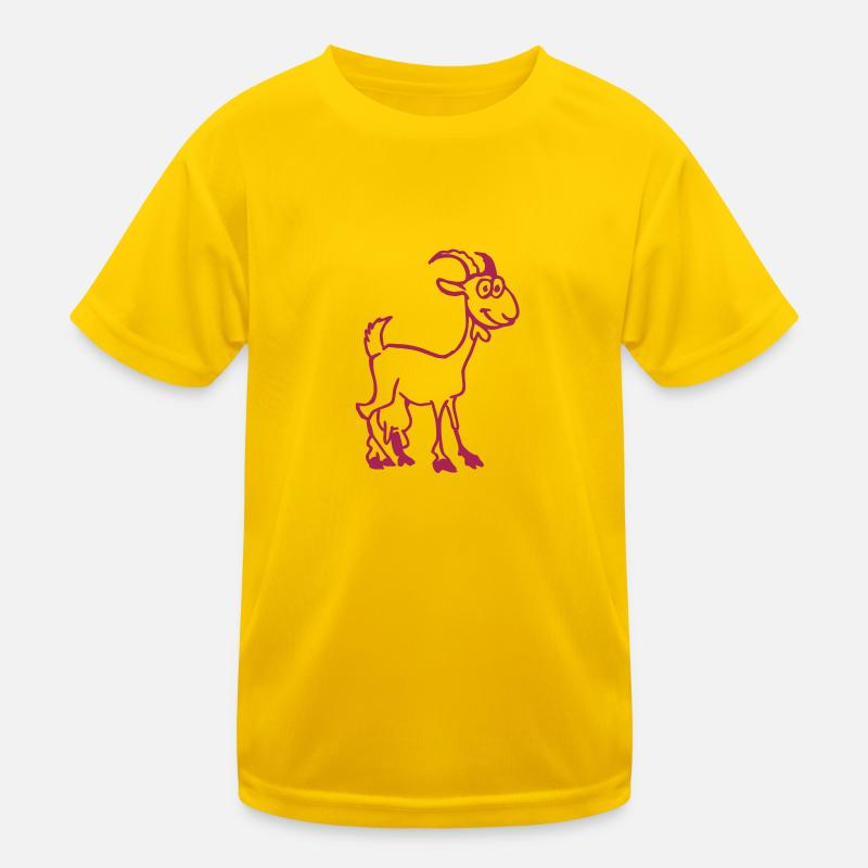 Goat Kids Functional T-Shirt