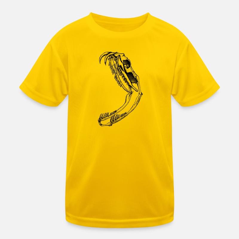 Snake Skull Kids Functional T-Shirt