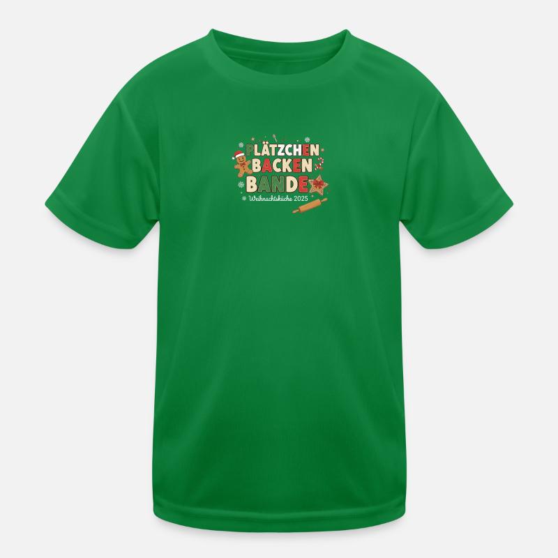 Cookie Baking Gang – Christmas Kitchen 2025 Kids Functional T-Shirt