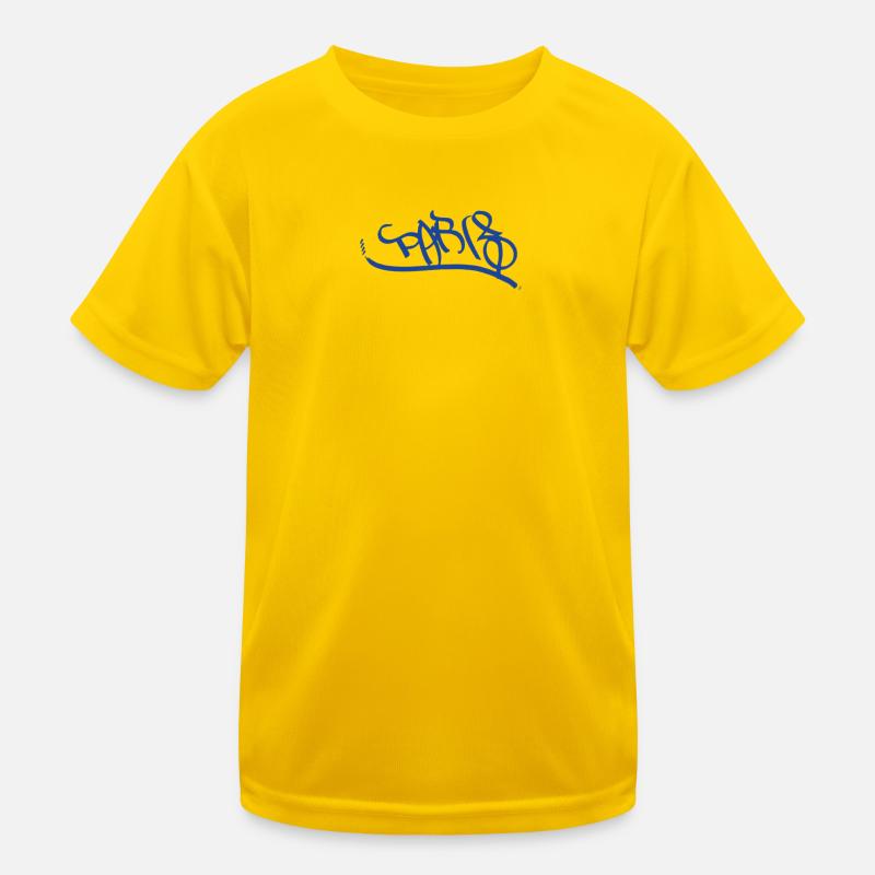 Paris Graffiti Urban Style Design Kinder Funktions-T-Shirt