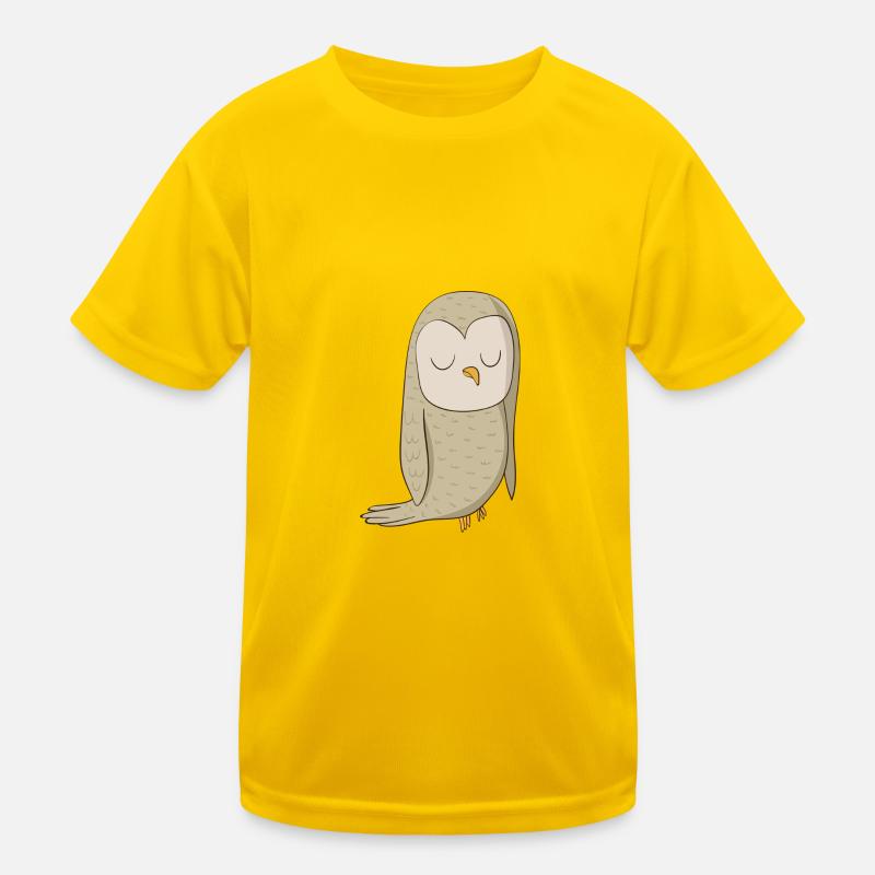 Uhu Comic Vogel Kinder Funktions-T-Shirt