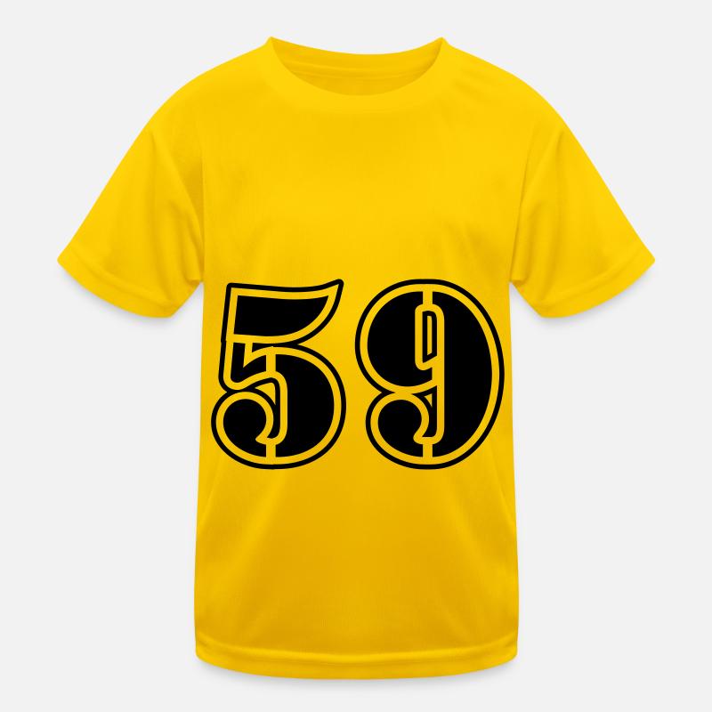 59 Number Symbol Kids Functional T-Shirt