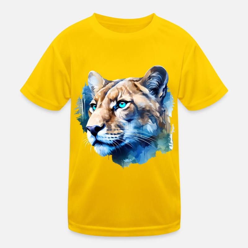 Cougar Kinder Funktions-T-Shirt