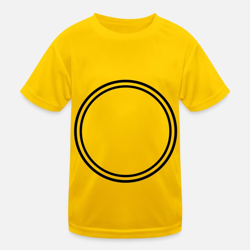 Circle symbol Kids Functional T-Shirt