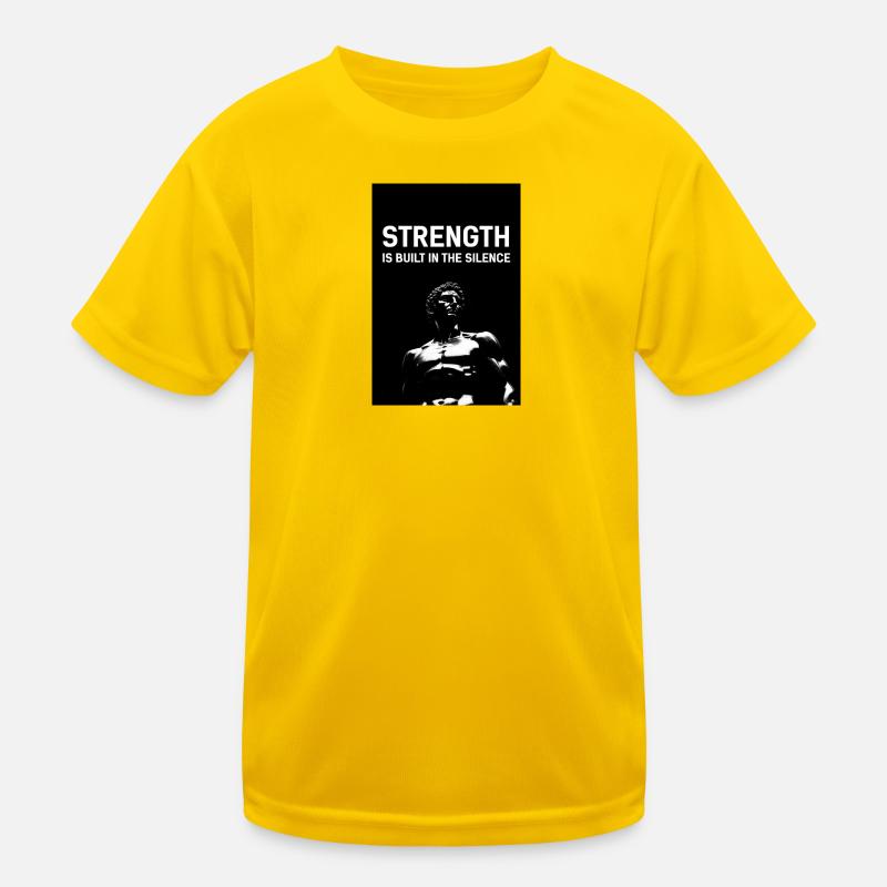 Strength in silence Kids Functional T-Shirt