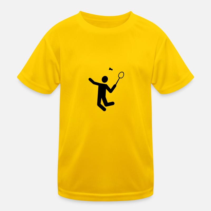 Badminton Kids Functional T-Shirt