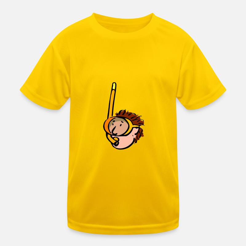 Schnorchler. Geschenkidee Kinder Funktions-T-Shirt