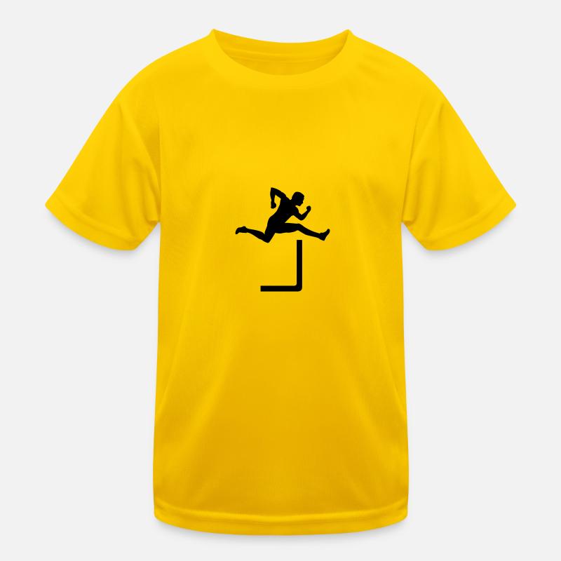 Hurdles Kids Functional T-Shirt
