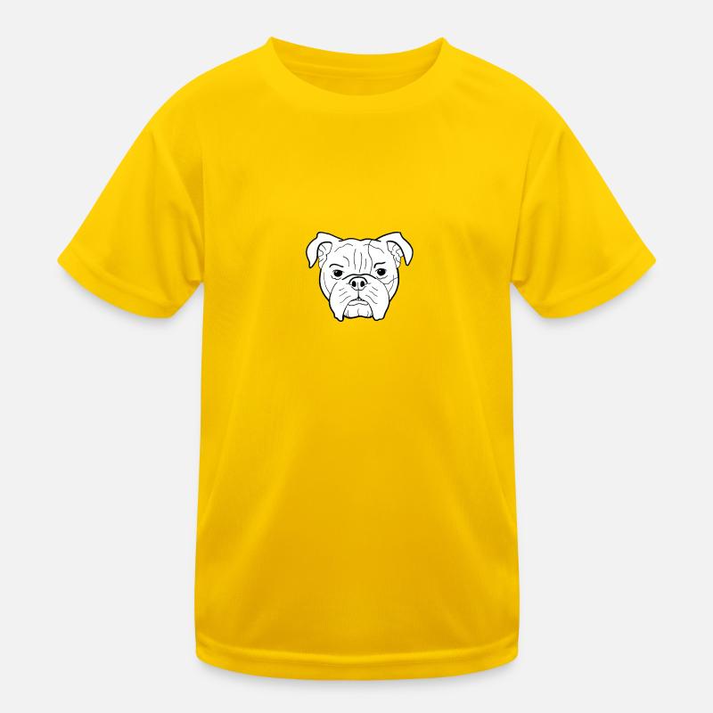 Bulldog Dog OEB EB Bollerhead Gift Kids Functional T-Shirt