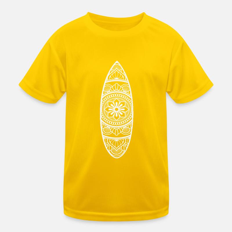 Planche de surf Mandala Planche Surf sur surf T-shirt sport Enfant