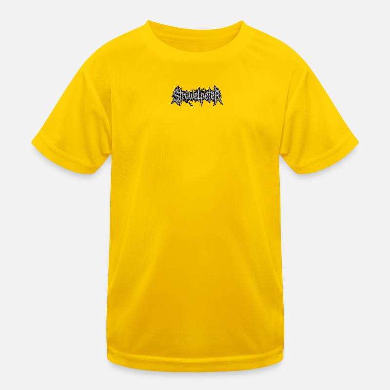 Struwwelpeter Grim Logo Kinder Funktions-T-Shirt
